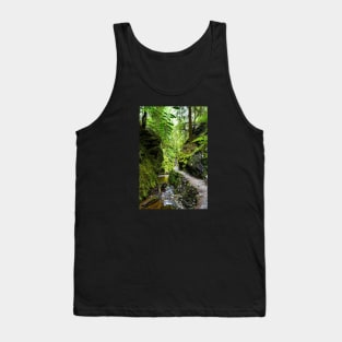 Puck's Glen, Scotland Tank Top